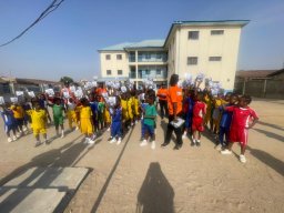 HUMANITARIAN VISIT TO INTIMACY WITH CHRIST INTERNATIONAL SCHOOL MARABA ABUJA 
